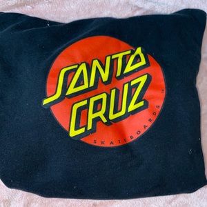Santa Cruz Black Hoodie